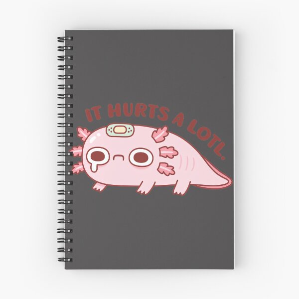 Item preview, Sad Axolotl It Hurts A Lotl Pun | Perfect Gift For You And Friends designed and sold by angeldustartist.