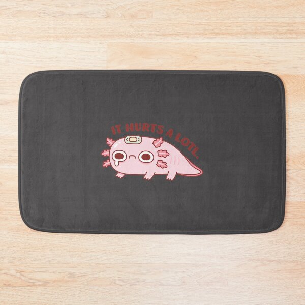 Item preview, Sad Axolotl It Hurts A Lotl Pun | Perfect Gift For You And Friends designed and sold by angeldustartist.