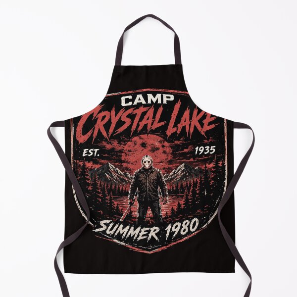 Item preview, Jason Voorhees Tshirts Camp Crystal Lake Friday The 13th Vintage 80s Camp Horror designed and sold by Hydlaaksmndriss.