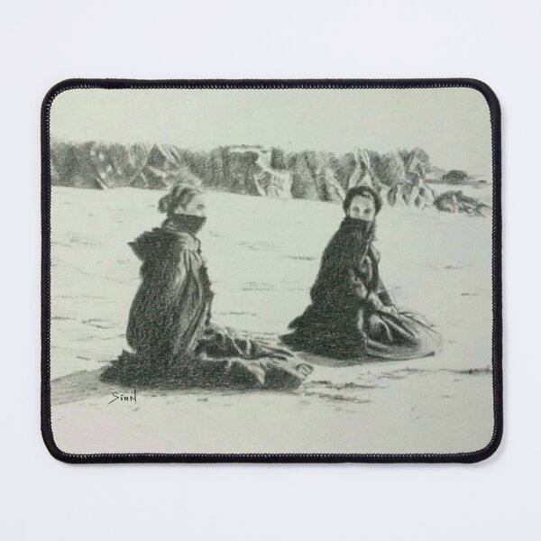 Item preview, Portrait of a Lady on Fire by the Shore designed and sold by artxsian.