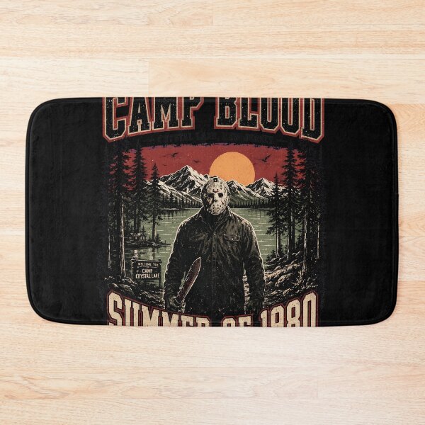 Item preview, Jason Voorhees Tshirts Camp Crystal Lake Friday The 13th Horror Fan designed and sold by Hydlaaksmndriss.