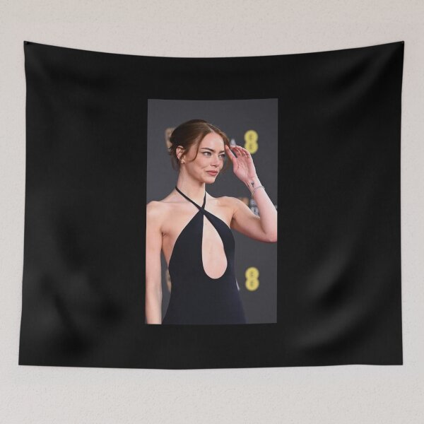 Aperçu de l'œuvre Emma Stone, actrice drôle créée et vendue par Foxintheloart.