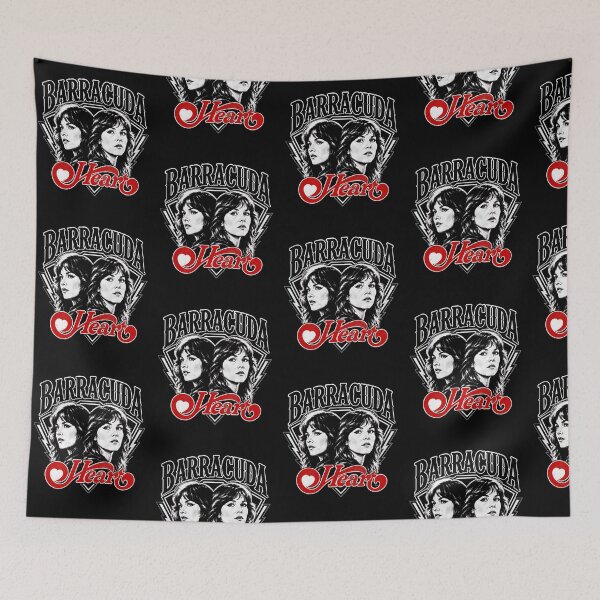 Item preview, Heart Barracuda Ann Nancy Wilson Classic Rock Band designed and sold by ZubairNalban.