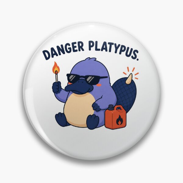 Item preview, Danger Platypus designed and sold by OddFellasClub.