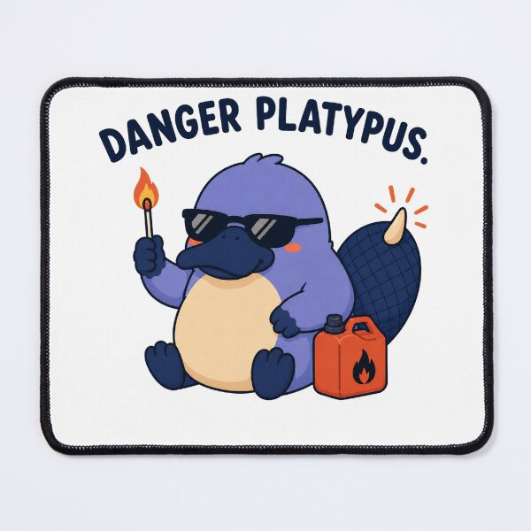 Item preview, Danger Platypus designed and sold by OddFellasClub.