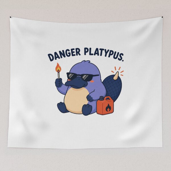 Item preview, Danger Platypus designed and sold by OddFellasClub.