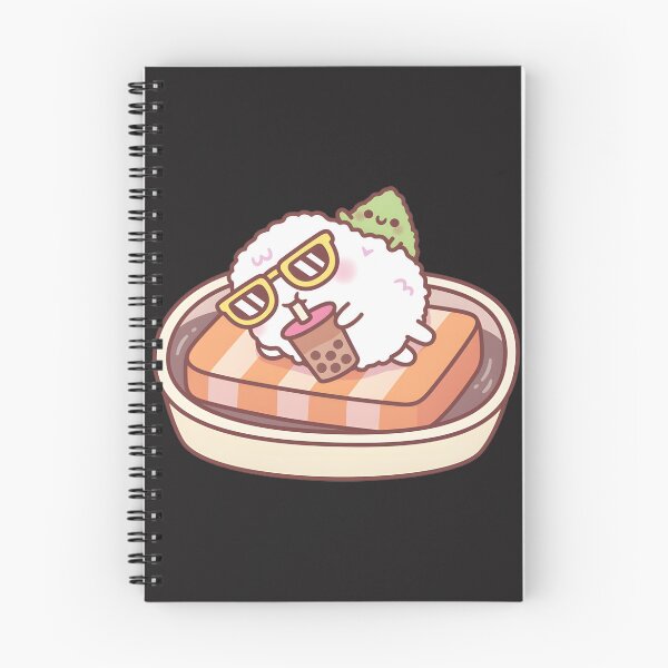 Item preview, Funny Sushi Rice Chilling On A Salmon Pool Float With Wasabi | ⭐⭐⭐⭐⭐ designed and sold by angeldustartist.