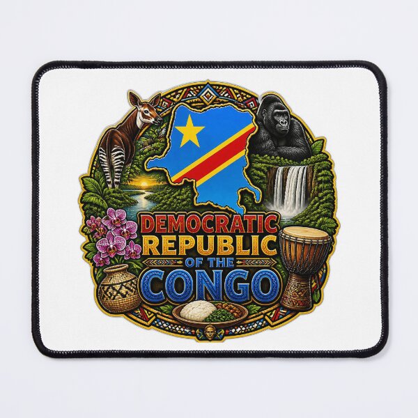 Item preview, Democratic Republic of the Congo designed and sold by FunFitsFactory.