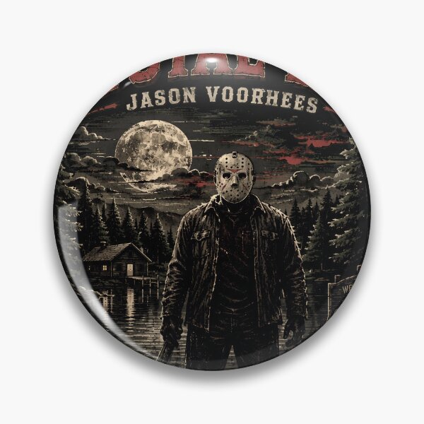 Item preview, Jason Voorhees Tshirts Camp Crystal Lake Friday The 13th 80s Horror Movie designed and sold by Hydlaaksmndriss.
