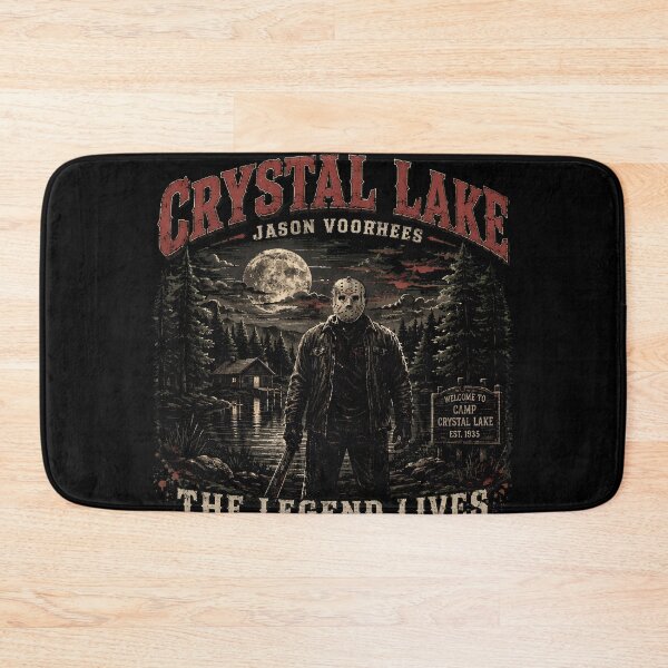 Item preview, Jason Voorhees Tshirts Camp Crystal Lake Friday The 13th 80s Horror Movie designed and sold by Hydlaaksmndriss.