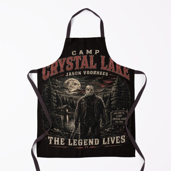 Item preview, Jason Voorhees Tshirts Camp Crystal Lake Friday The 13th 80s Horror Movie designed and sold by Hydlaaksmndriss.