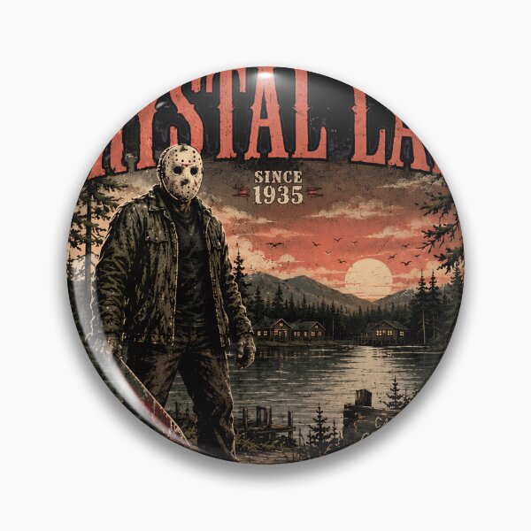 Item preview, Jason Voorhees Tshirts Camp Crystal Lake Vintage Halloween Horror designed and sold by Hydlaaksmndriss.