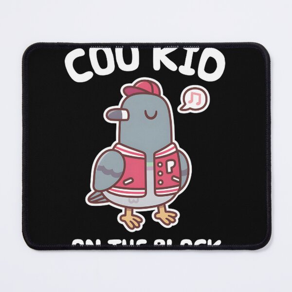 Item preview, Funny Pigeon In Varsity Jacket – Coo Kid On The Block T‑Shirt Design | ⭐⭐⭐⭐⭐ designed and sold by angeldustartist.