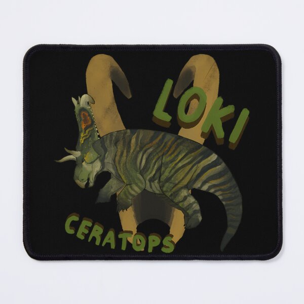 Item preview, Lokiceratops Rangiformis Rearing Art designed and sold by BalshKiver.