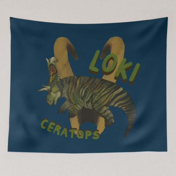 Item preview, Lokiceratops Rangiformis Rearing Art designed and sold by BalshKiver.