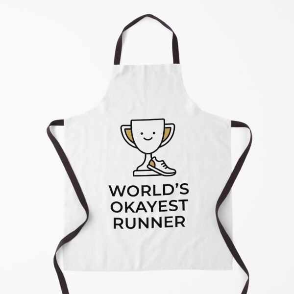 Item preview, World's Okayest Runner designed and sold by RunningWhiskers.