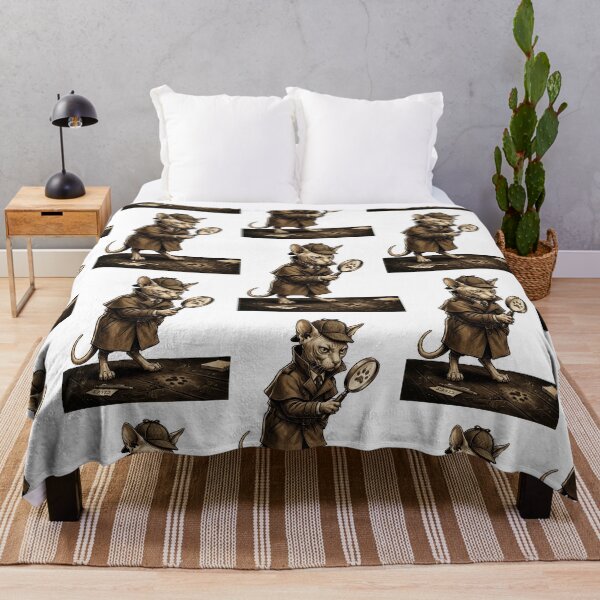 Item preview, Sphynx Detective Cat designed and sold by PictoVibe.
