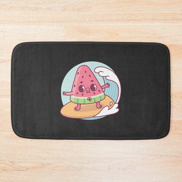 Item preview, Cute Watermelon Surfing The Waves Funny | ⭐⭐⭐⭐⭐ designed and sold by angeldustartist.