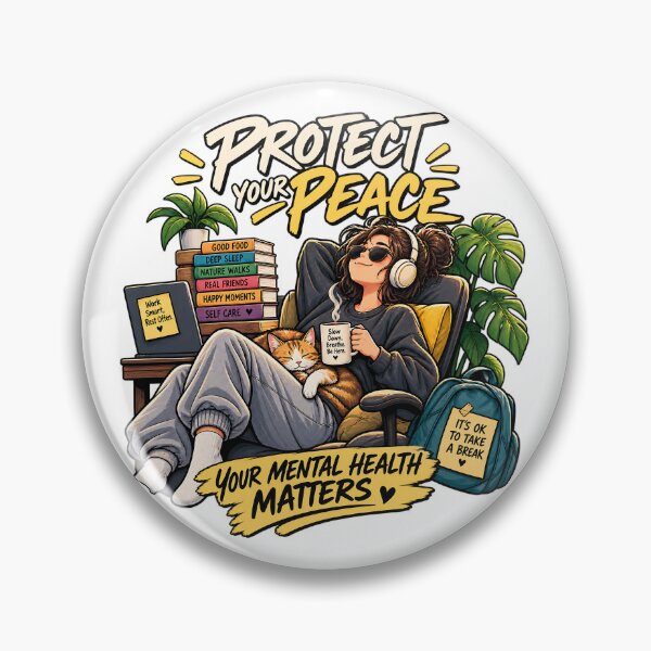 Item preview, Protect Your Peace, Mental Health & Self Care designed and sold by dytf79.