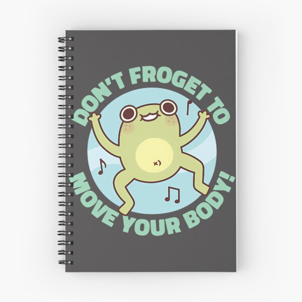 Item preview, Funny Frog “Don’T Froget To Move Your Body” Pun T‑Shirt – Humorous Dance Graphic | Perfect Gift For You And Friends designed and sold by angeldustartist.