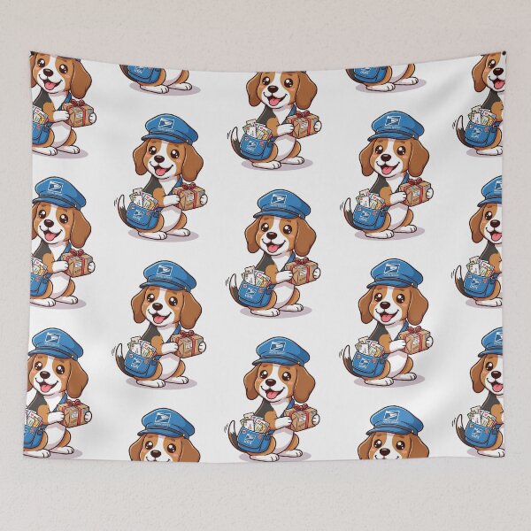 Item preview, Beagle Postman Pup designed and sold by PictoVibe.