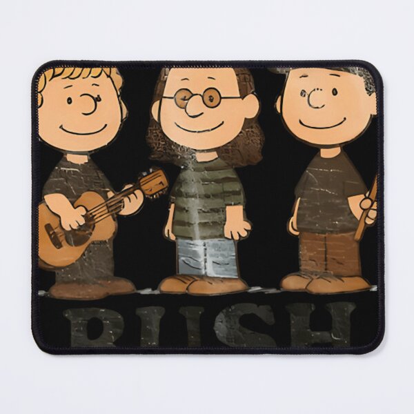 Item preview, Rush x Peanuts Style Retro Rock Band T-Shirt designed and sold by Tran Van Phong.