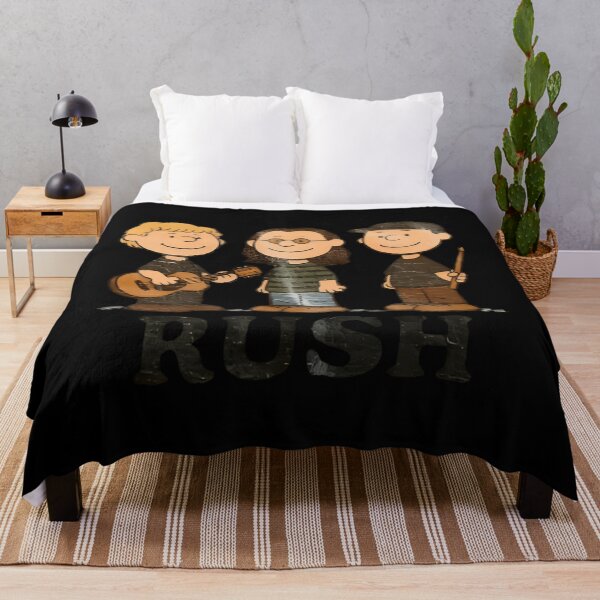 Item preview, Rush x Peanuts Style Retro Rock Band T-Shirt designed and sold by Tran Van Phong.