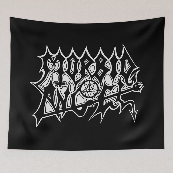 Item preview, Neon Morbid Angel Band Tech Grid designed and sold by Silvalate.