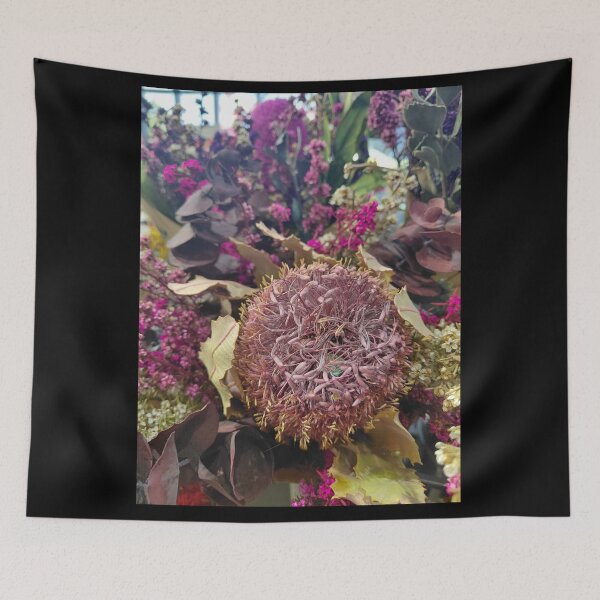 Item preview, Dusty Mauve Bottlebrush and Dried Wildflower Bouquet – Botanical Photography designed and sold by pbchan.