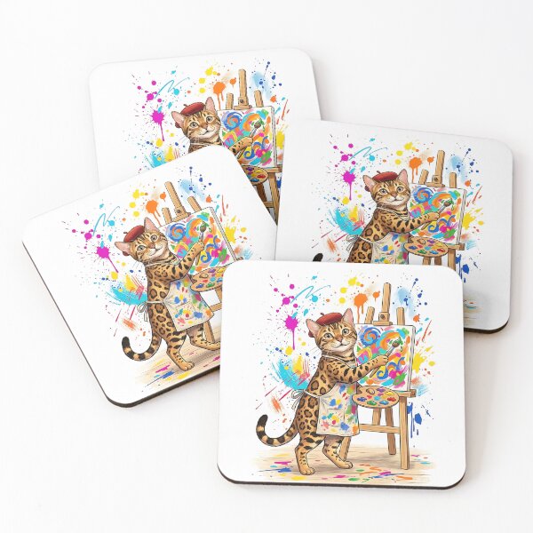Item preview, Bengal Cat Artist designed and sold by PictoVibe.