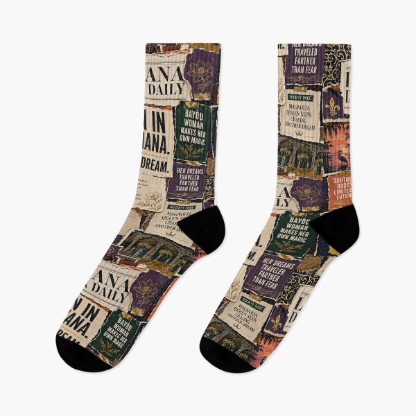 Item preview, Vintage Louisiana collage celebrating heritage, courage, and dreams designed and sold by K3DreamKreations .