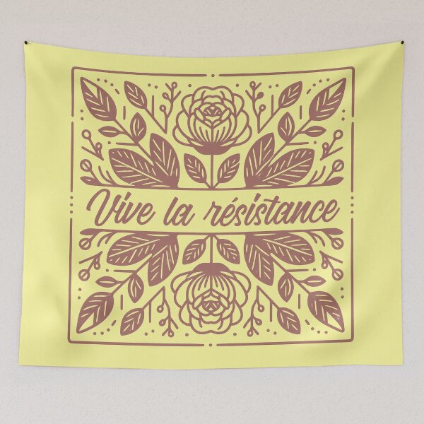 Item preview, Feminist 'Vive la résistance' designed and sold by Ribeiro-Art.