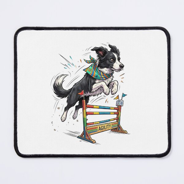 Item preview, Collie Agility Star designed and sold by PictoVibe.