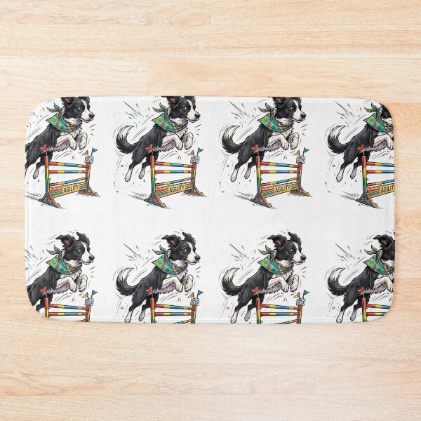 Item preview, Collie Agility Star designed and sold by PictoVibe.
