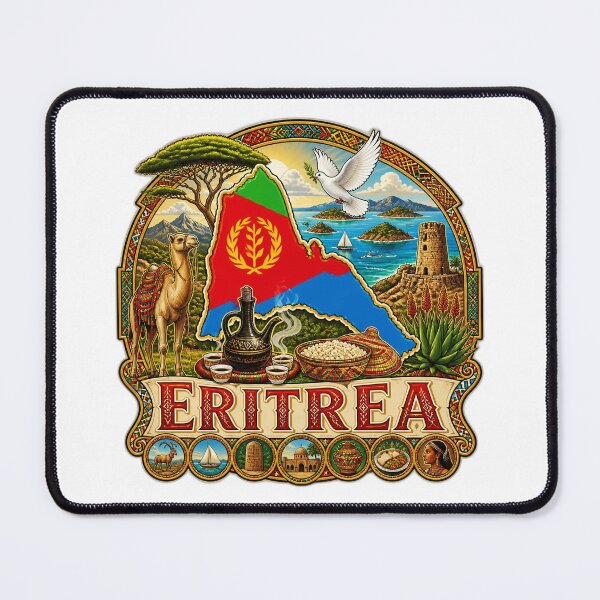 Item preview, Eritrea designed and sold by FunFitsFactory.