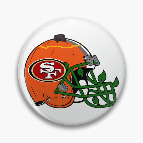 Item preview, Pumpkin Football Helmet SF Logo Autumn  designed and sold by Xestore.