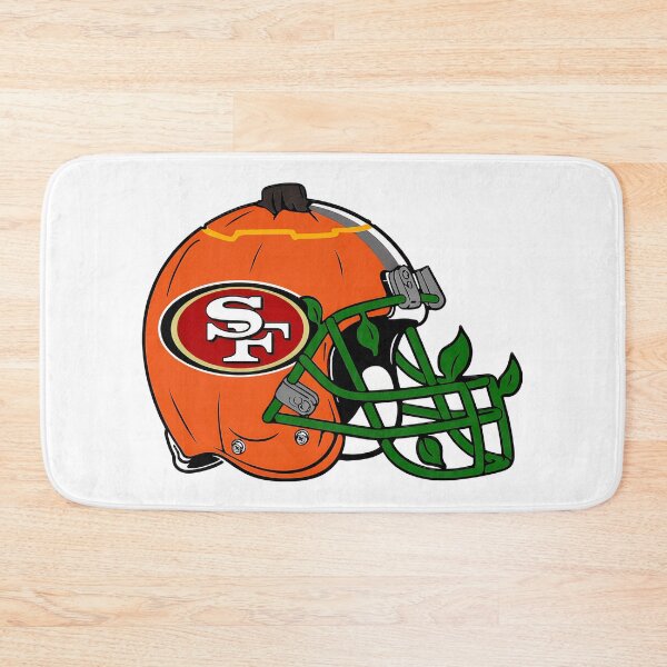 Item preview, Pumpkin Football Helmet SF Logo Autumn  designed and sold by Xestore.