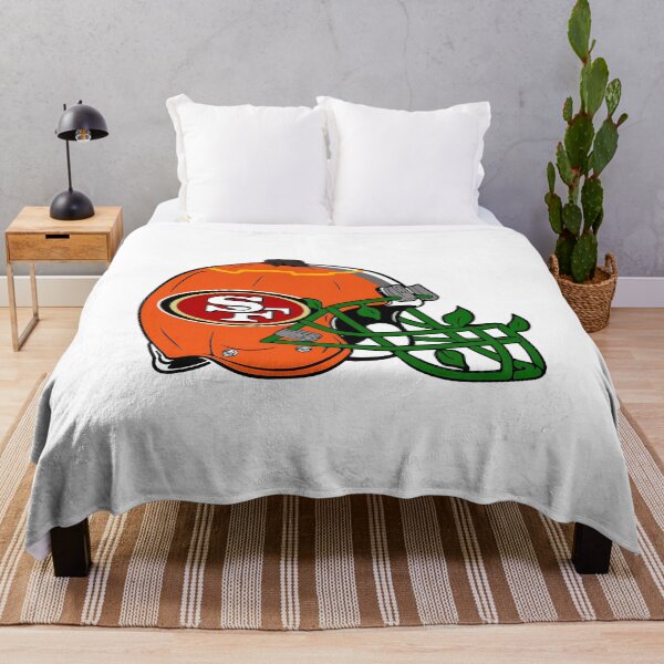 Item preview, Pumpkin Football Helmet SF Logo Autumn designed and sold by Xestore.