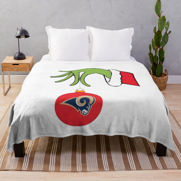 Item preview, Grinchmas Hand Holding Rams Logo designed and sold by Xestore.