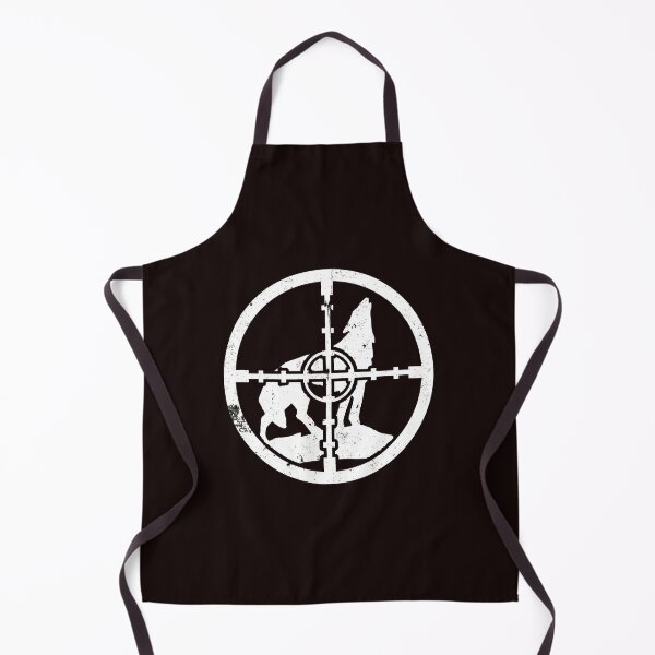 Item preview, Wolf Howling Crosshair Silhouette Graphic designed and sold by bisardpeak6.