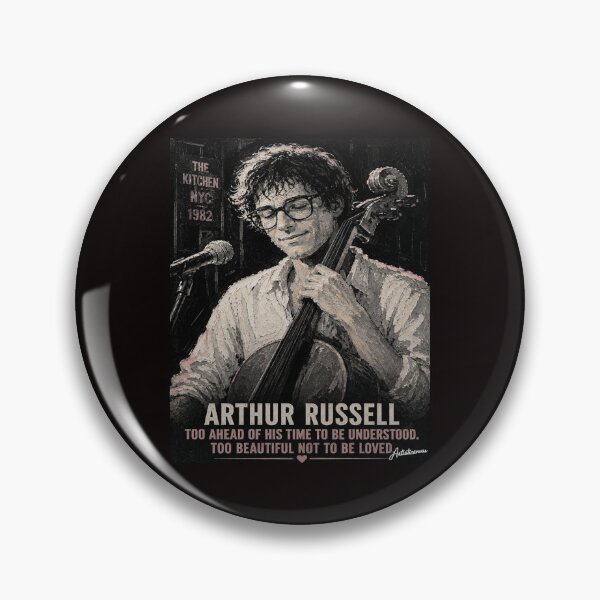 Item preview,  Arthur Russell Cello Portrait Art  designed and sold by Artisticanvas.