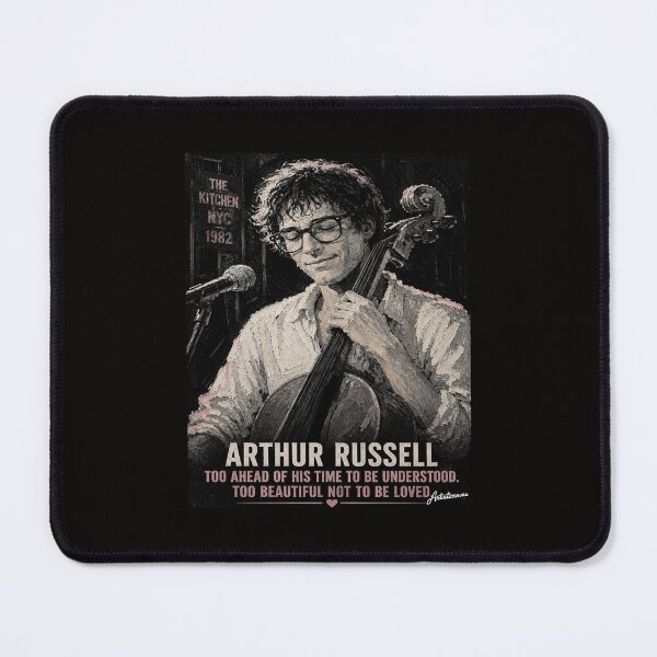Item preview, Arthur Russell Cello Portrait Art designed and sold by Artisticanvas.