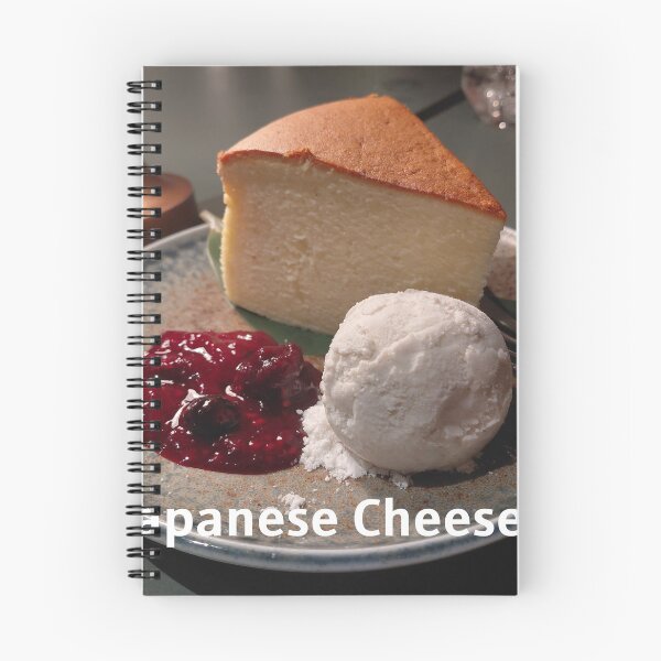 Item preview, I Love Japanese Cheesecake – Dessert Photography with Ice Cream and Berries designed and sold by pbchan.