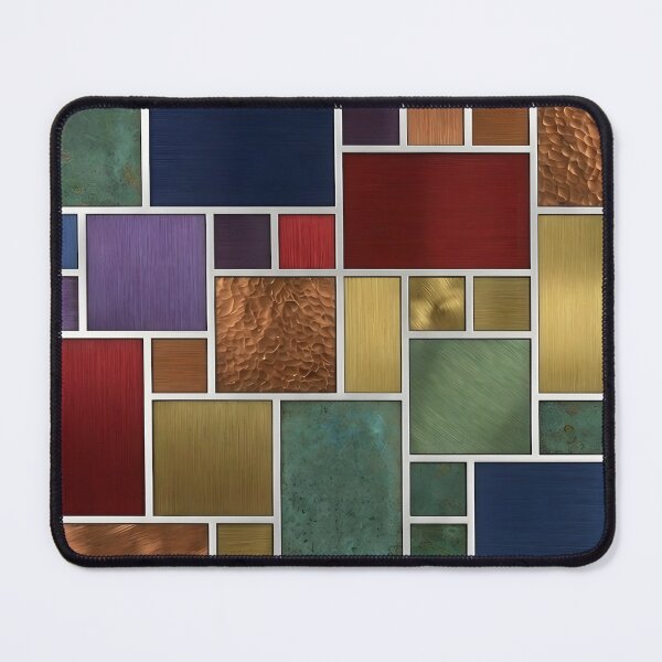 Item preview, Metallic mosaic tiles designed and sold by adamgu1234.