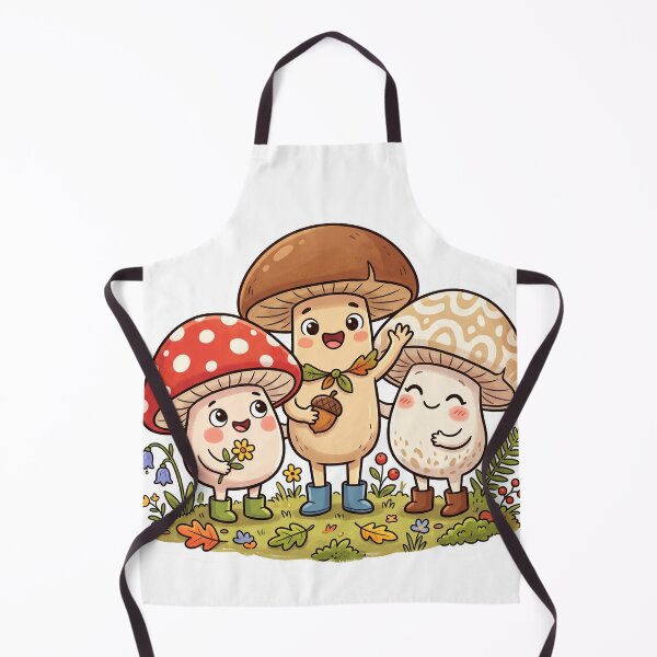 Item preview, Cute Mushroom Family Forest Friends designed and sold by Biwbiwty.