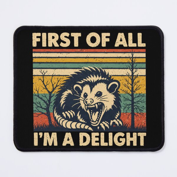 Item preview, First Of All I'm A Delight designed and sold by Ribeiro-Art.