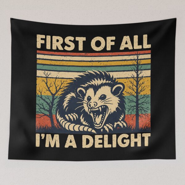 Item preview, First Of All I'm A Delight designed and sold by Ribeiro-Art.