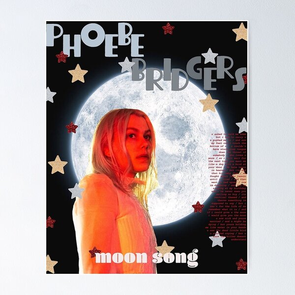 Artikelvorschau, Phoebe Bridgers Mondlied entworfen und verkauft von robertoposey.