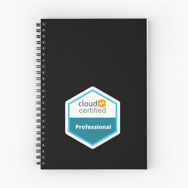 Item preview, Cloud Certified Professional Badge Design | AWS colors | Stickers, T-Shirts, Mugs, Backpacks, Pins, Notebooks & More designed and sold by I am Certified Designs.