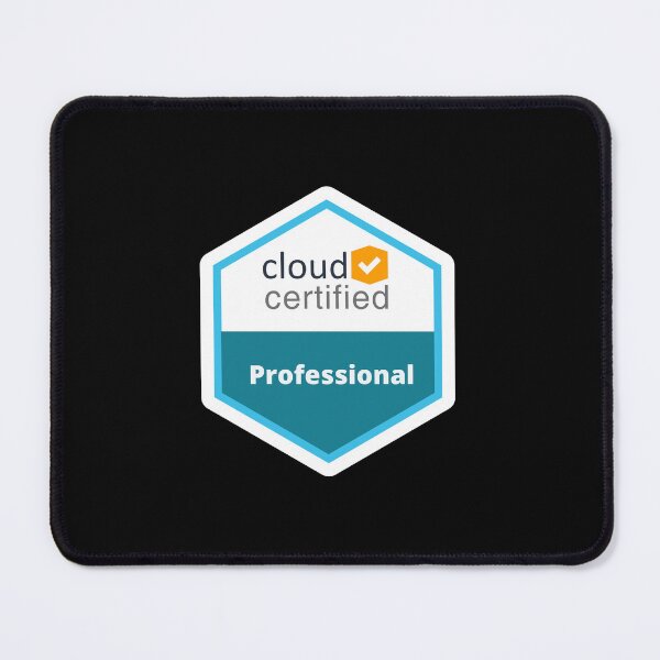 Item preview, Cloud Certified Professional Badge Design | AWS colors | Stickers, T-Shirts, Mugs, Backpacks, Pins, Notebooks & More designed and sold by I am Certified Designs.